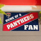 Florida Panthers, PVC Mat COLOR, Home of a Fan