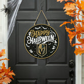 Vegas Golden Knights Halloween Round Door Décor with Hanging Rope, 18x