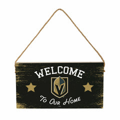 Vegas Golden Knights Wood Wall Sign, 6x11