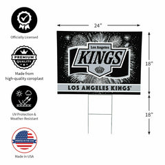 Los Angeles Kings Yard Sign, Patriotic
