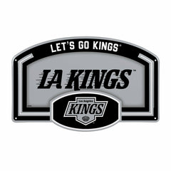 Los Angeles Kings USA Embossed Steel Wall Sign, 11" x 17"