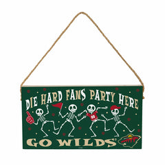Minnesota Wild Halloween Wood Wall Sign, 6x11