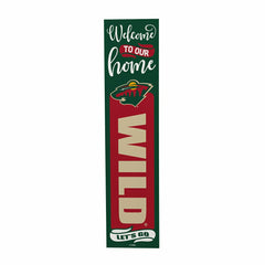 Minnesota Wild 47" Double Sided Leaner, Halloween