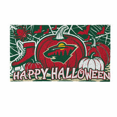 Minnesota Wild Halloween PVC Mat, 28"x16"