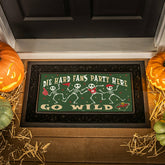 Minnesota Wild Flocked Coir Halloween Sassafras Switch Mat, 22"x10"