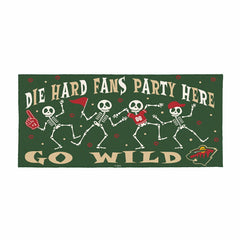 Minnesota Wild Flocked Coir Halloween Sassafras Switch Mat, 22"x10"
