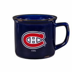 Montreal Canadiens Ceramic Camp Cup with Enamel Finish, 14oz