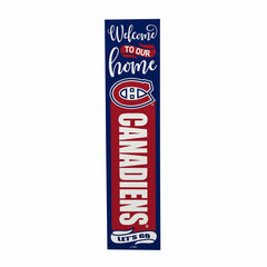 Montreal Canadiens 47" Double Sided Leaner, Halloween