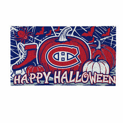 Montreal Canadiens Halloween PVC Mat, 28"x16"