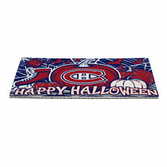 Montreal Canadiens Halloween PVC Mat, 28"x16"