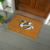Coir Mat, 16"x28", Nashville Predators