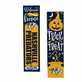 Nashville Predators 47" Double Sided Leaner, Halloween