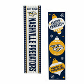 Nashville Predators 47" Double Sided Leaner, Christmas
