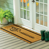 Nashville Predators Extra Large One Color Coir Mat, 60"x24"