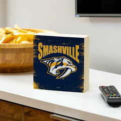 Nashville Predators Plock, Down Home Fans, 6x6