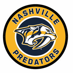 LED Wall Decor, Round, Nashville Predators