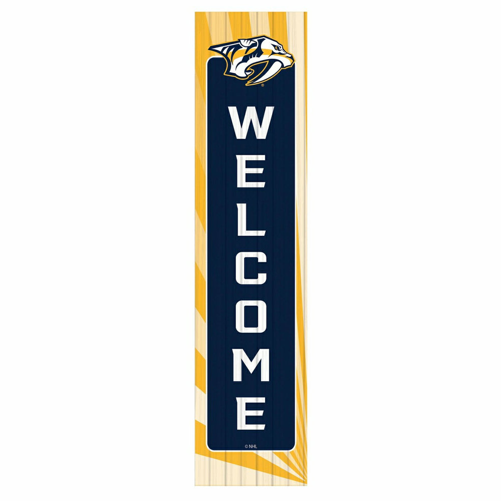 Nashville Predators Summer Seasonal Single Sided Large Leaner, 46"