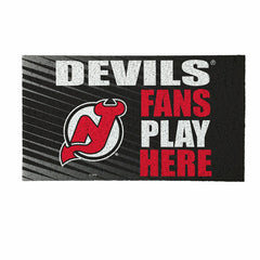 New Jersey Devils Fan Mat, 28"x16"
