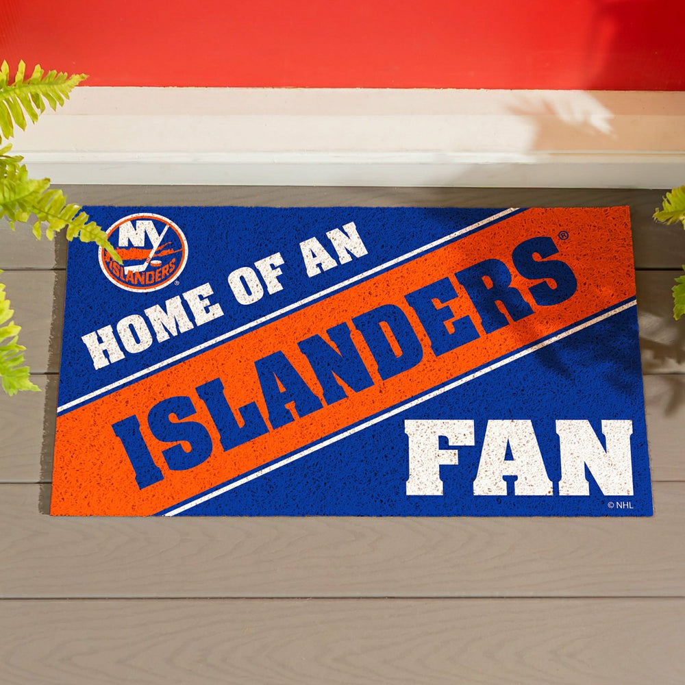New York Islanders, PVC Mat COLOR, Home of a Fan