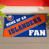 New York Islanders, PVC Mat COLOR, Home of a Fan