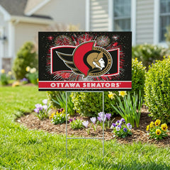 Ottawa Senators Yard Sign, Patriotic