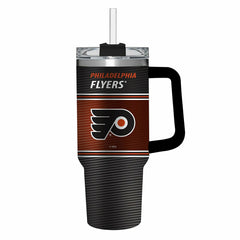 40oz Stainless Steel Canyon Cup w/ Straw, Philadelphia Flyers