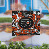 Philadelphia Flyers Yard Sign, Holiday