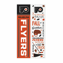 46" Double Sided Leaner, Philadelphia Flyers, Fall Seasonal