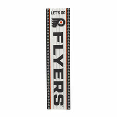 47" Double Sided Leaner, Philadelphia Flyers, Christmas