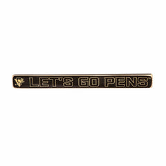 Pittsburgh Penguins Engraved Wood Sign, 1.5" x 18"