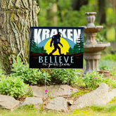 Seattle Kraken Yard Sign, Bigfoot