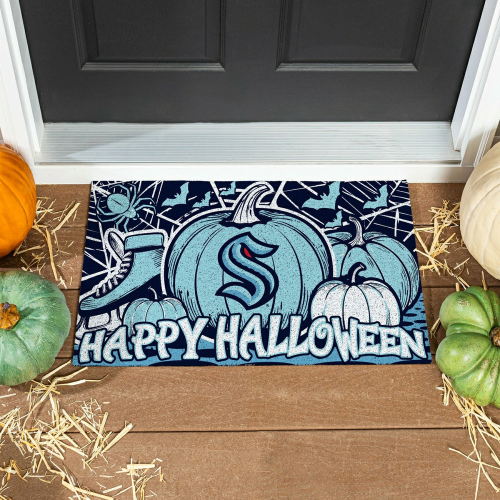 Seattle Kraken Halloween PVC Mat, 28"x16"