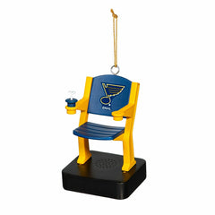 Stadium Seat Ornament, St. Louis Blues