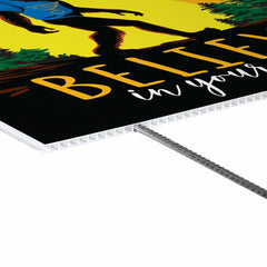 St Louis Blues Coroplast Yard Sign, Bigfoot