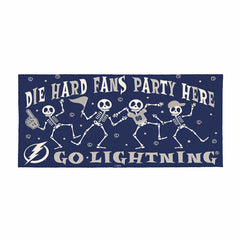 Tampa Bay Lightning Flocked Coir Halloween Sassafras Switch Mat, 22"x1