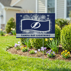 Tampa Bay Lightning Yard Sign, Patriotic