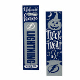 47" Double Sided Leaner, Tampa Bay Lightning, Halloween