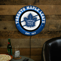 Toronto Maple Leafs, Metal Lite, Round