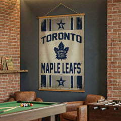Toronto Maple Leafs, Canvas Wall Tapestry, Large, 54x36