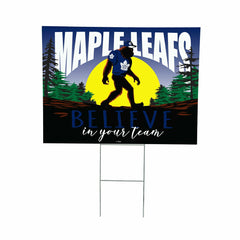 Toronto Maple Leafs Yard Sign, Bigfoot
