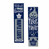 47" Double Sided Leaner, Toronto Maple Leafs, Halloween