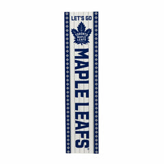 47" Double Sided Leaner, Toronto Maple Leafs, Christmas