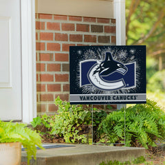 Vancouver Canucks Yard Sign, Patriotic