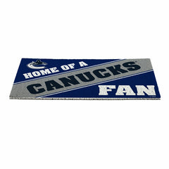 Vancouver Canucks, PVC Mat COLOR, Home of a Fan