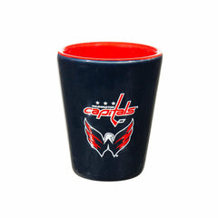 Washington Capitals 4-Piece Ceramic and Glass 2oz. Shot Glass Set