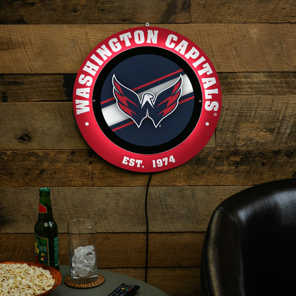 Washington Capitals, Metal Lite, Round