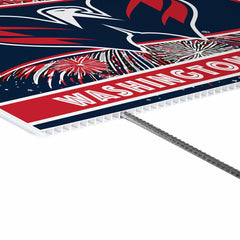 Washington Capitals Yard Sign, Patriotic