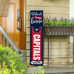 47" Double Sided Leaner, Washington Capitals, Halloween