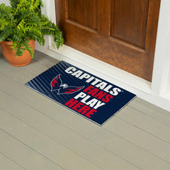 Washington Capitals Fan Mat, 28"x16"