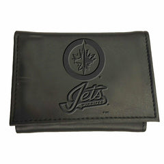 Winnipeg Jets, Tri-Fold Wallet, Black